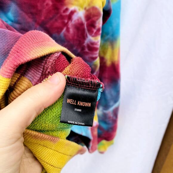 Well Known Houston Tie Dye Hoodie - Picture 5 of 8